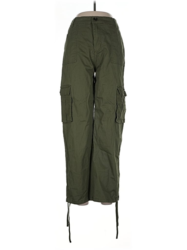 Pre-owned Unbranded Cargo Pants In Green