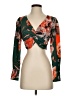 Marissa Webb 100% Recycled Polyester Green Long Sleeve Blouse Size 2 - photo 1