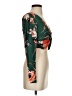 Marissa Webb 100% Recycled Polyester Green Long Sleeve Blouse Size 2 - photo 4