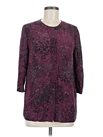Banana Republic 3/4 Sleeve Silk Top (view 1)
