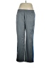 Adidas 100% Polyester Gray Track Pants Size L - photo 1