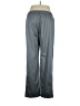 Adidas 100% Polyester Gray Track Pants Size L - photo 2