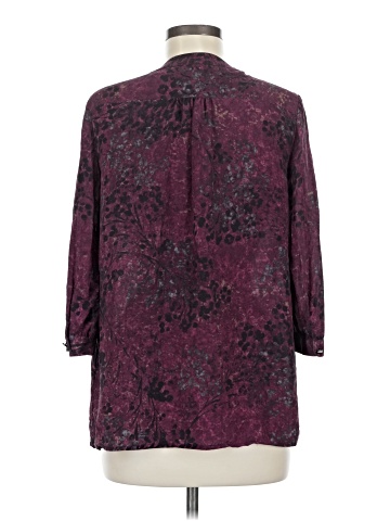 Banana Republic 3/4 Sleeve Silk Top (view 2)