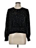 Mo:Vint Stars Black Long Sleeve Blouse Size M - photo 1
