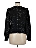 Mo:Vint Stars Black Long Sleeve Blouse Size M - photo 2