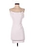 Selfie Leslie Solid White Cocktail Dress Size M - photo 1