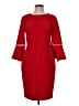 Calvin Klein Red Cocktail Dress Size 6 - photo 1