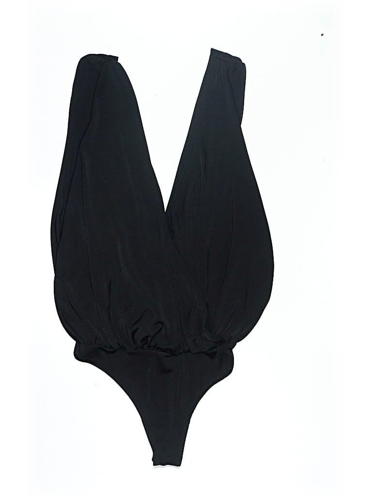 Pre-owned Unbranded Bodysuit In Black