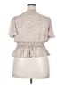 Zenobia Ivory Short Sleeve Blouse Size 2X - photo 2
