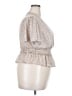 Zenobia Ivory Short Sleeve Blouse Size 2X - photo 4