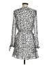 Great Jones Animal Print Silver Cocktail Dress Size M - photo 2