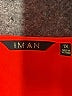 IMAN Red 3/4 Sleeve Top Size 1X - photo 7