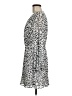 Great Jones Animal Print Silver Cocktail Dress Size M - photo 5