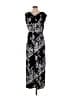 eShakti 100% Polyester Black Casual Dress Size M (estimated) - photo 1