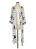 Altar'd State 100% Rayon Gray Kimono Size S - photo 1