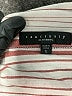 Sanctuary Stripes Brown 3/4 Sleeve Blouse Size L - photo 7