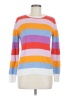 Kule Stripes White Pullover Sweater Size M - photo 1
