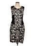 Jete Graphic Black Cocktail Dress Size L - photo 1