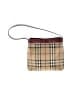 Burberry Plaid Burgundy Tan Shoulder Bag One size - photo 1