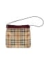 Burberry Plaid Burgundy Tan Shoulder Bag One size - photo 2