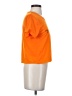 Shein Orange Short Sleeve Top Size S - photo 4