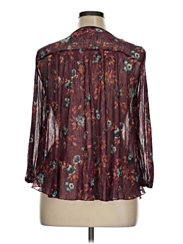 Vintage America Blues 3/4 Sleeve Blouse (view 2)