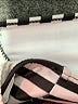 Unbranded Stripes Black Swimsuit Top Size M - photo 3