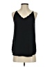 Ann Taylor LOFT 100% Polyester Black Sleeveless Blouse Size XS - photo 1