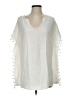Lilly Pulitzer 100% Cotton White Poncho Size S - photo 1