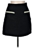 Aqua Tweed Black Casual Skirt Size M - photo 1