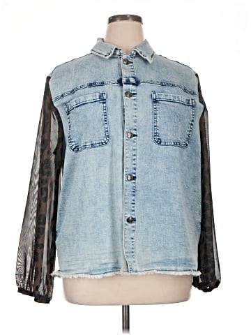 Crazy Train Denim Jacket (view 1)