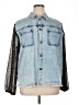 Crazy Train Blue Denim Jacket Size XL - photo 1