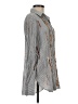 Zara Gray Long Sleeve Blouse Size XS - photo 4