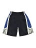 Nike 100% Polyester Color Block Blue Athletic Shorts Size 6 - photo 1