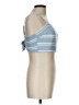 Lulus 100% Viscose Blue Tube Top Size L - photo 4
