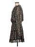 Rebecca Minkoff 100% Polyester Floral Black Casual Dress Size M - photo 5