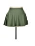 Unbranded Solid Green Casual Skirt Size XL - photo 1