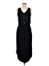 Shein Solid Black Casual Dress Size 6 - photo 1