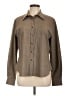 Faconnable Tweed Brown Gray Long Sleeve Button-Down Shirt Size L - photo 1