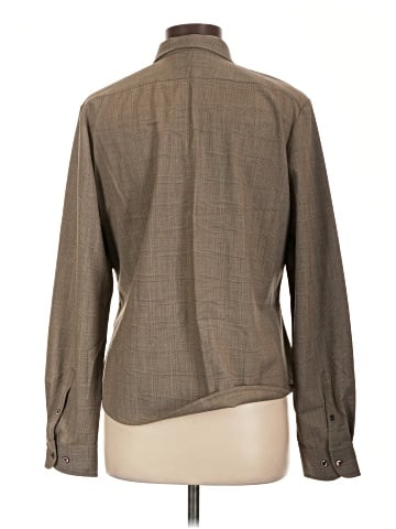 Faconnable Long Sleeve Button-Down Shirt (view 2)