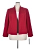 Tahari by ASL Solid Red Blazer Size 18W - photo 1