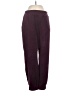 Express Solid Burgundy Casual Pants Size S - photo 1