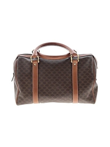 Céline Vintage Macadam Boston Bag  (view 2)