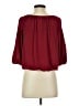 NY Collection Burgundy 3/4 Sleeve Blouse Size XS (petite) - photo 2