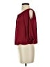 NY Collection Burgundy 3/4 Sleeve Blouse Size XS (petite) - photo 5