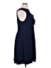 Eliza J Chevron-herringbone Blue Casual Dress Size 14 - photo 4
