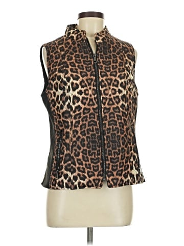New Directions Faux Fur Vest (view 1)