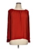 AGB 100% Polyester Red Long Sleeve Blouse Size XL - photo 1