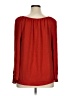 AGB 100% Polyester Red Long Sleeve Blouse Size XL - photo 2