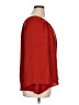 AGB 100% Polyester Red Long Sleeve Blouse Size XL - photo 4